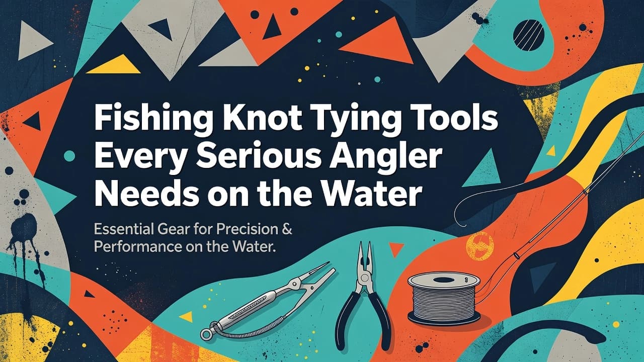 Professional header image for list-based article: Fishing Knot Tying Tools Every Serious Angler Needs on th...