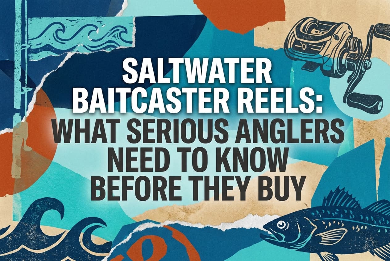 Professional header image for list-based article: Saltwater Baitcaster Reels: What Serious Anglers Need to ...