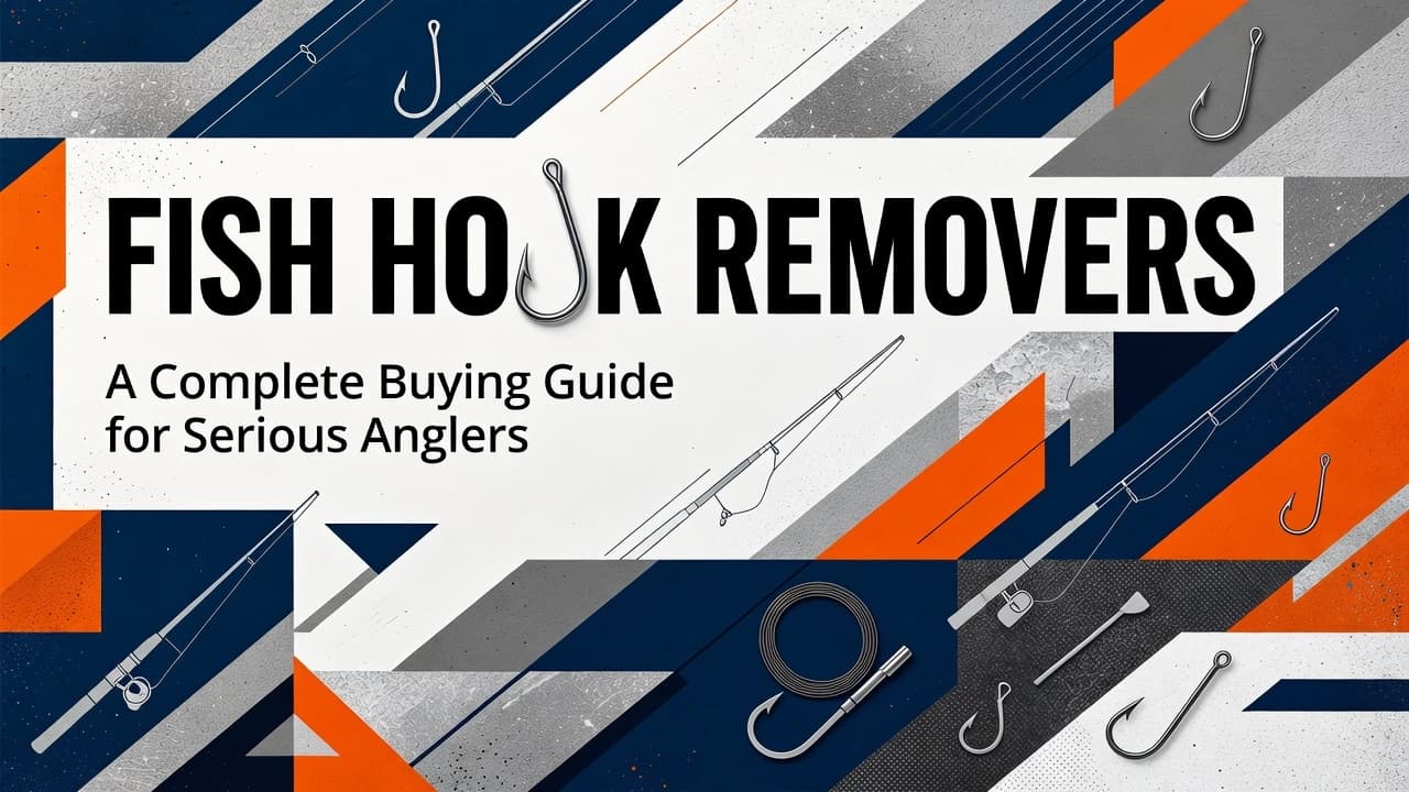 Professional header image for list-based article: Fish Hook Removers: A Complete Buying Guide for Serious A...